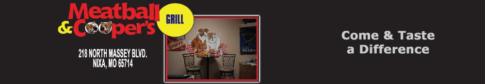 thanks for visiting our site......Meatball and Cooper's serving breakfast @ 8am-10:30am